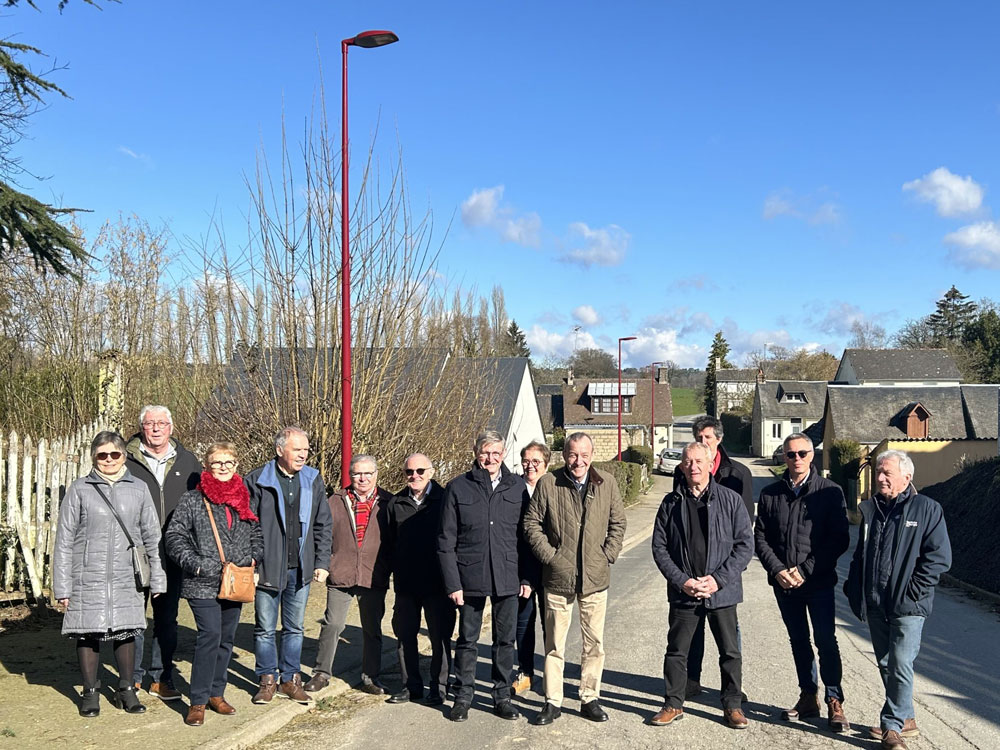 Juvigny sous Andaine – l’enfouissement des réseaux aériens