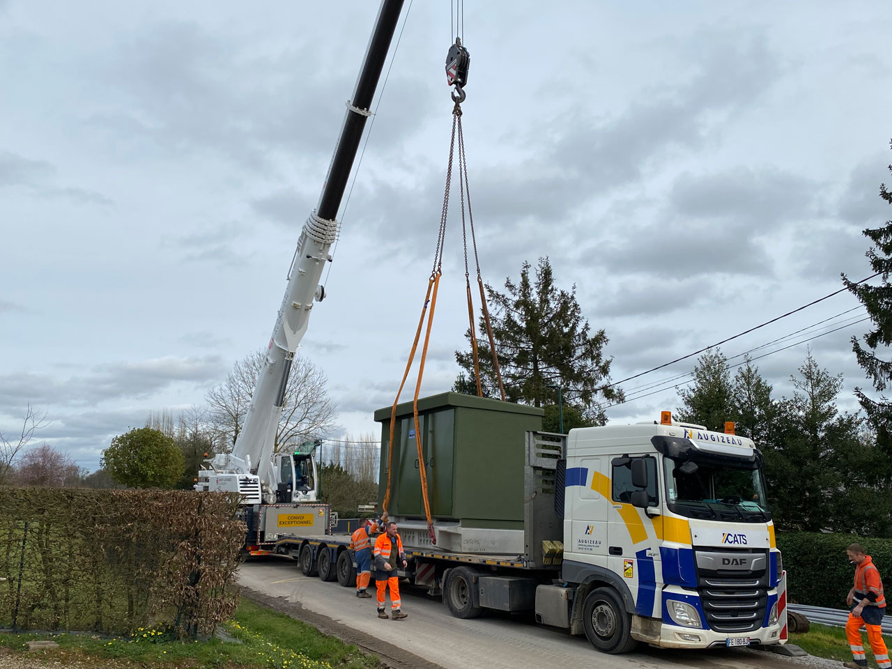 Renforcement du réseau électrique