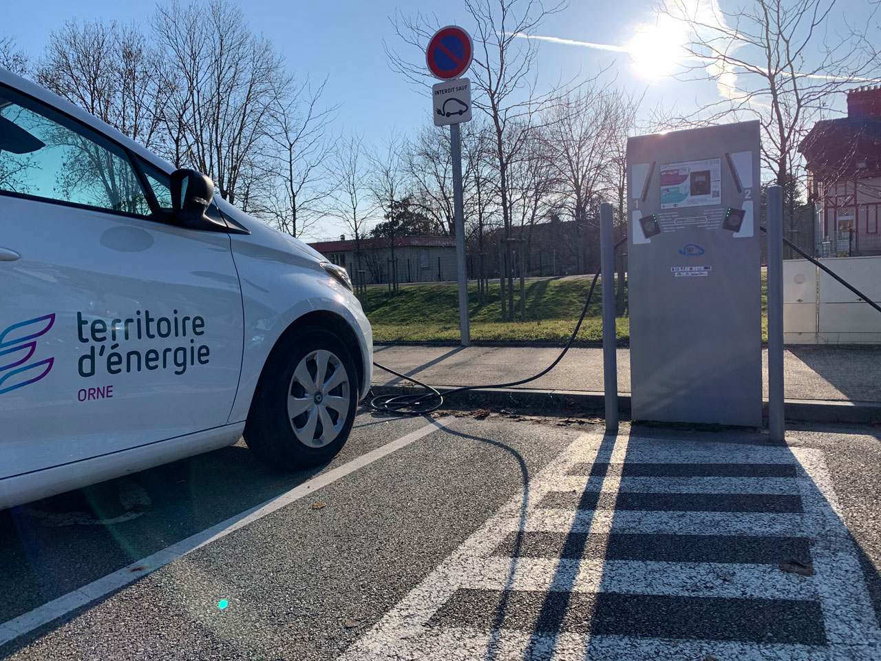 Réseau des bornes pour véhicules électriques