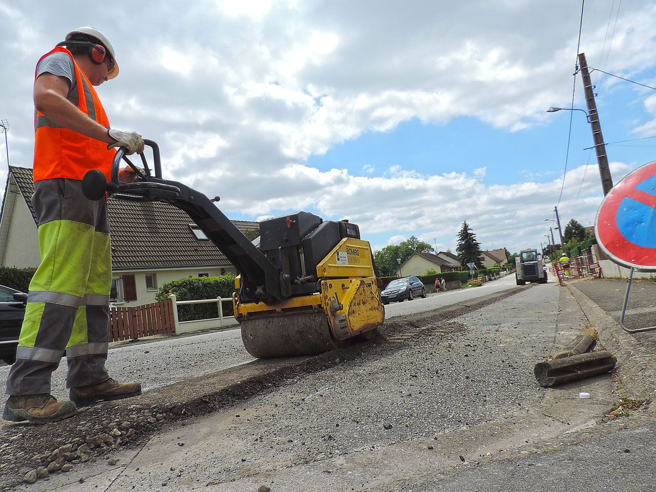 Travaux enfouissement des réseaux électriques
