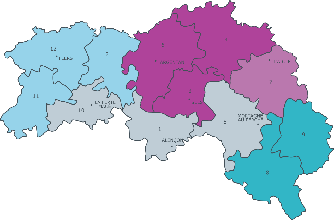 Carte des contacts réseau électricité Orme